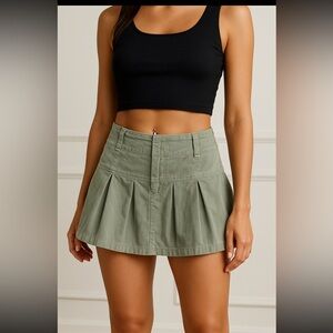 New Free People Micro Mini Skirt, Croquette Festival Feminine Y2K 90’s Size 12